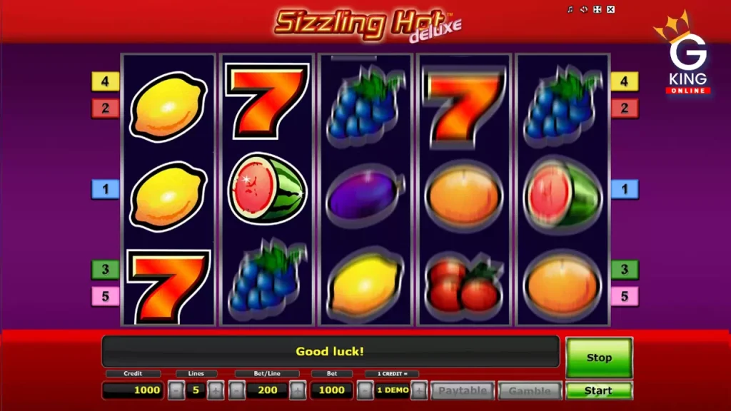 Sizzling Hot Deluxe Joker slot