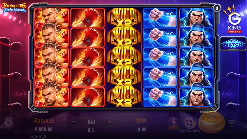 สล็อต Boxing King Title Match Jili Slot