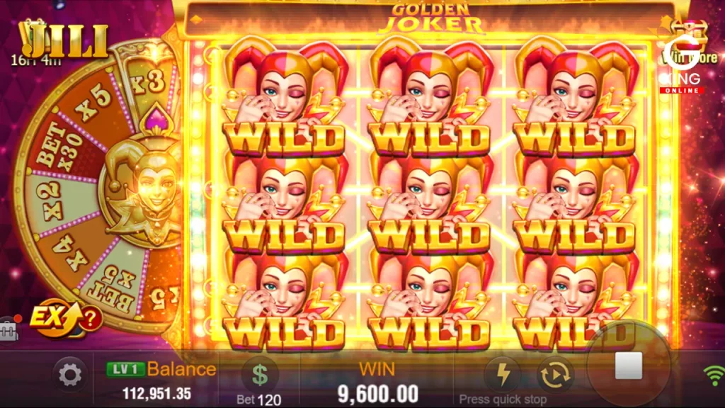 ทดลองเล่น Golden Joker Jili Demo