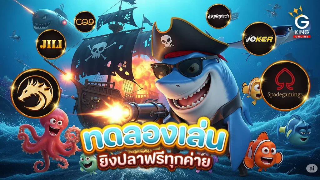 ทดลองเล่นยิงปลาฟรี