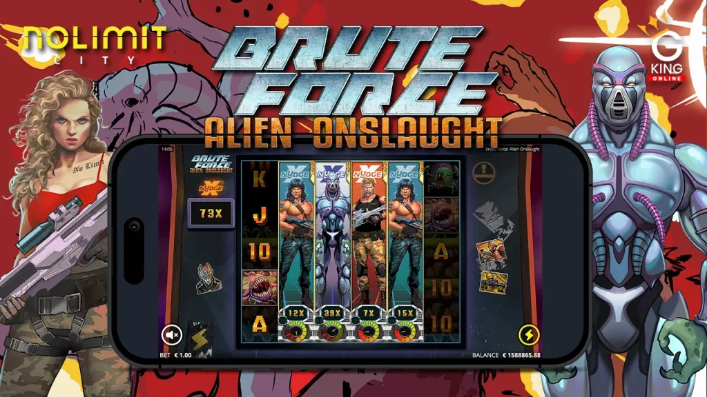 สล็อต Brute Force Alien Onslaught