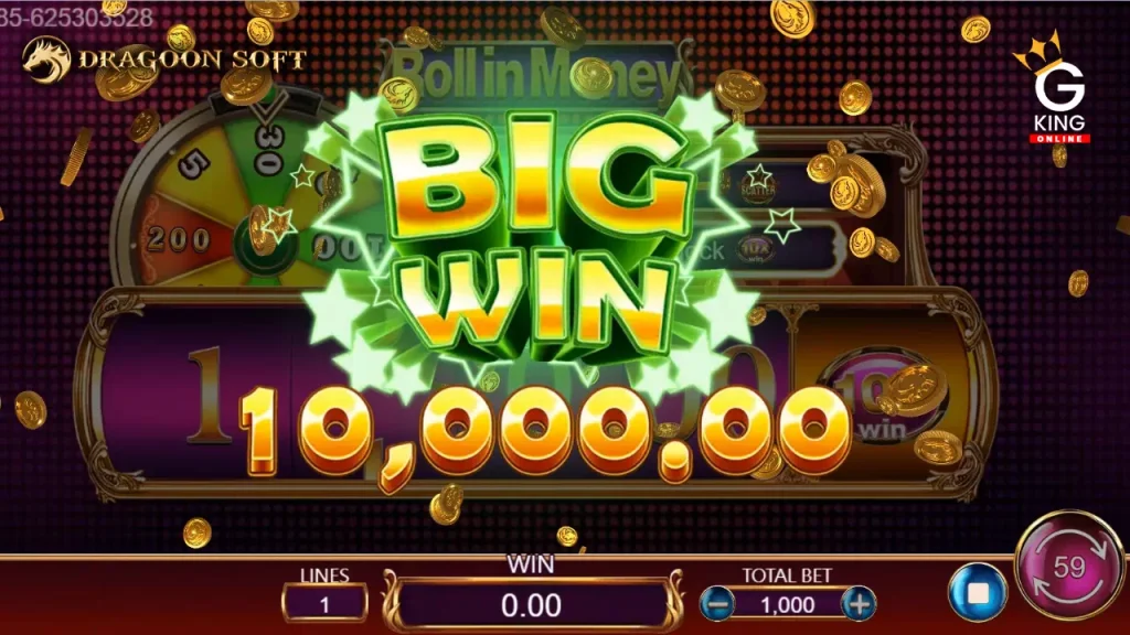 สล็อต Roll in Money ค่าย Dragoon Soft
