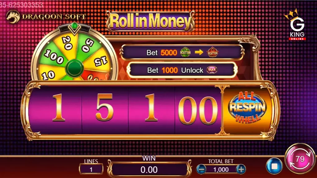 เกมสล็อต Roll in Money Dragoon Soft